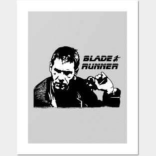 Blade Runner Rick Deckard Posters and Art